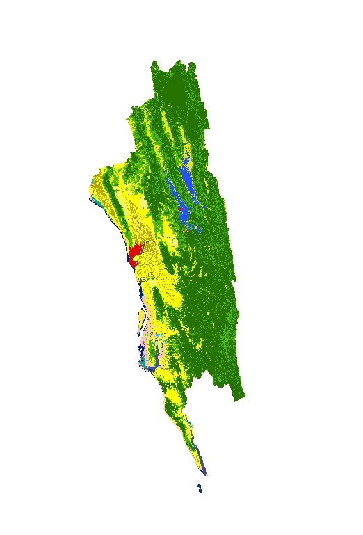 Land Cover of Greater Chittagong, Bangladesh 2000