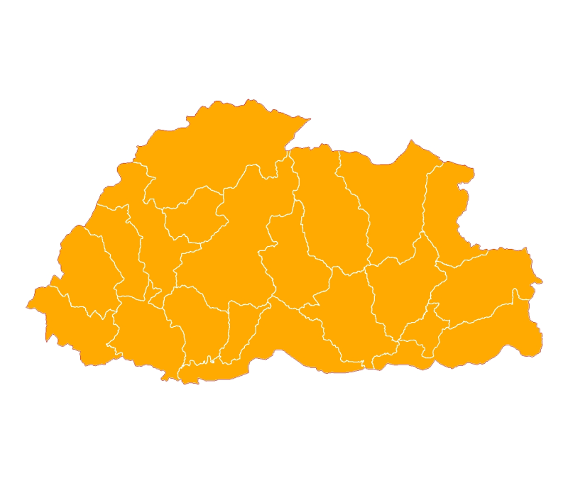 District Boundary of Bhutan