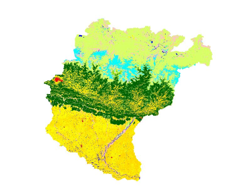 Land cover of Koshi Basin 2000