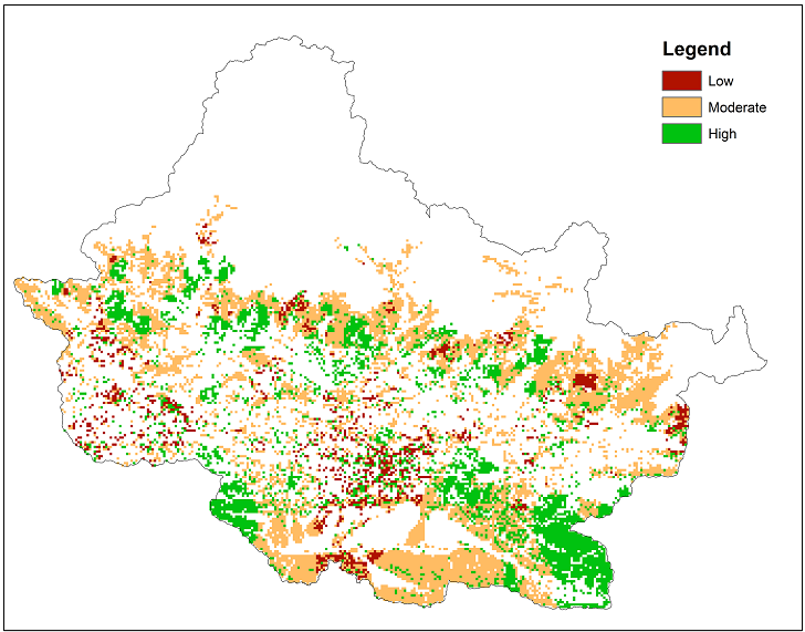 Climate change adaptive capacity of forest ecosystems in Chitwan Annapurna Landscape (CHAL)