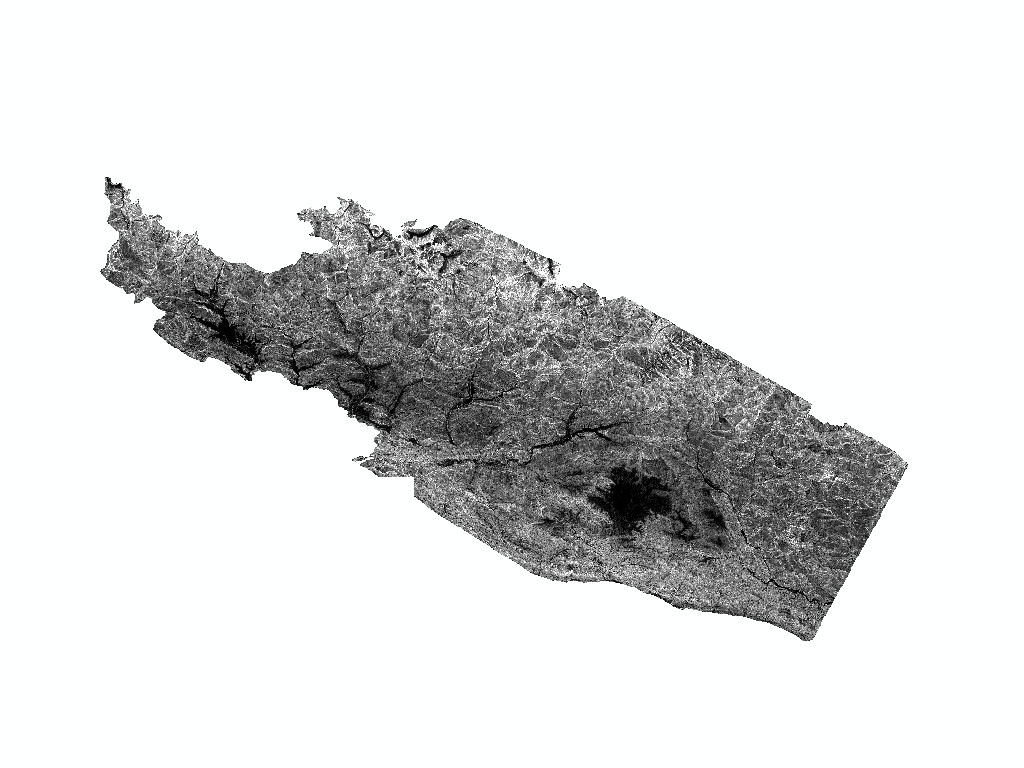 Internal Relief Map of Nepal's Gorkha Earthquake 2015 affected area
