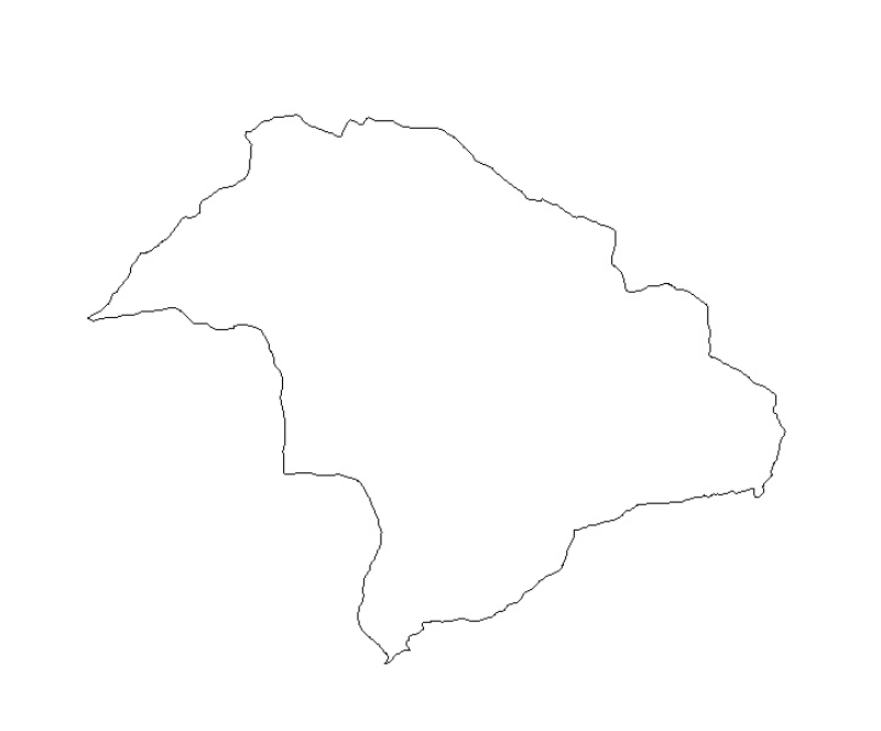 Watershed Boundary of Phobjikha, Bhutan
