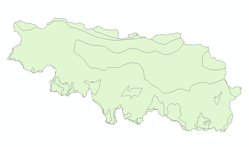 Ecoregion of Qomolangma Natural Preserve (QNP), China.