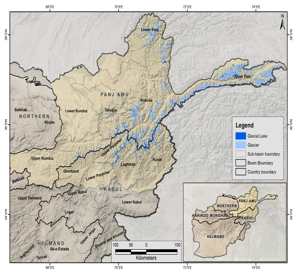 Glacial lake of Afghanistan 2010