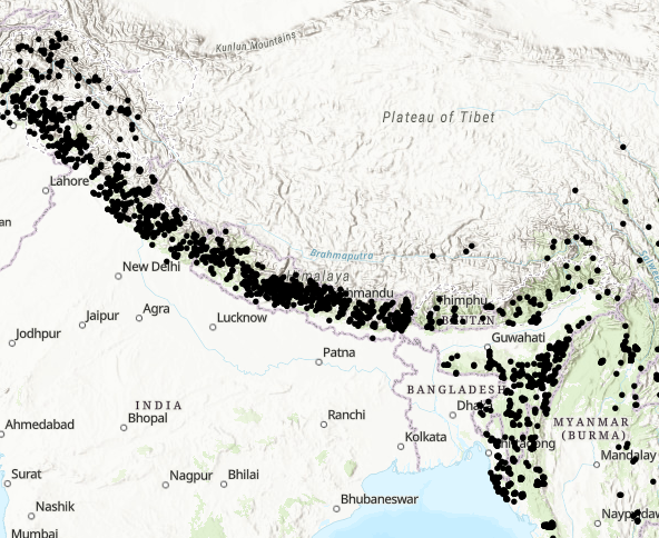 Landslides in HKH